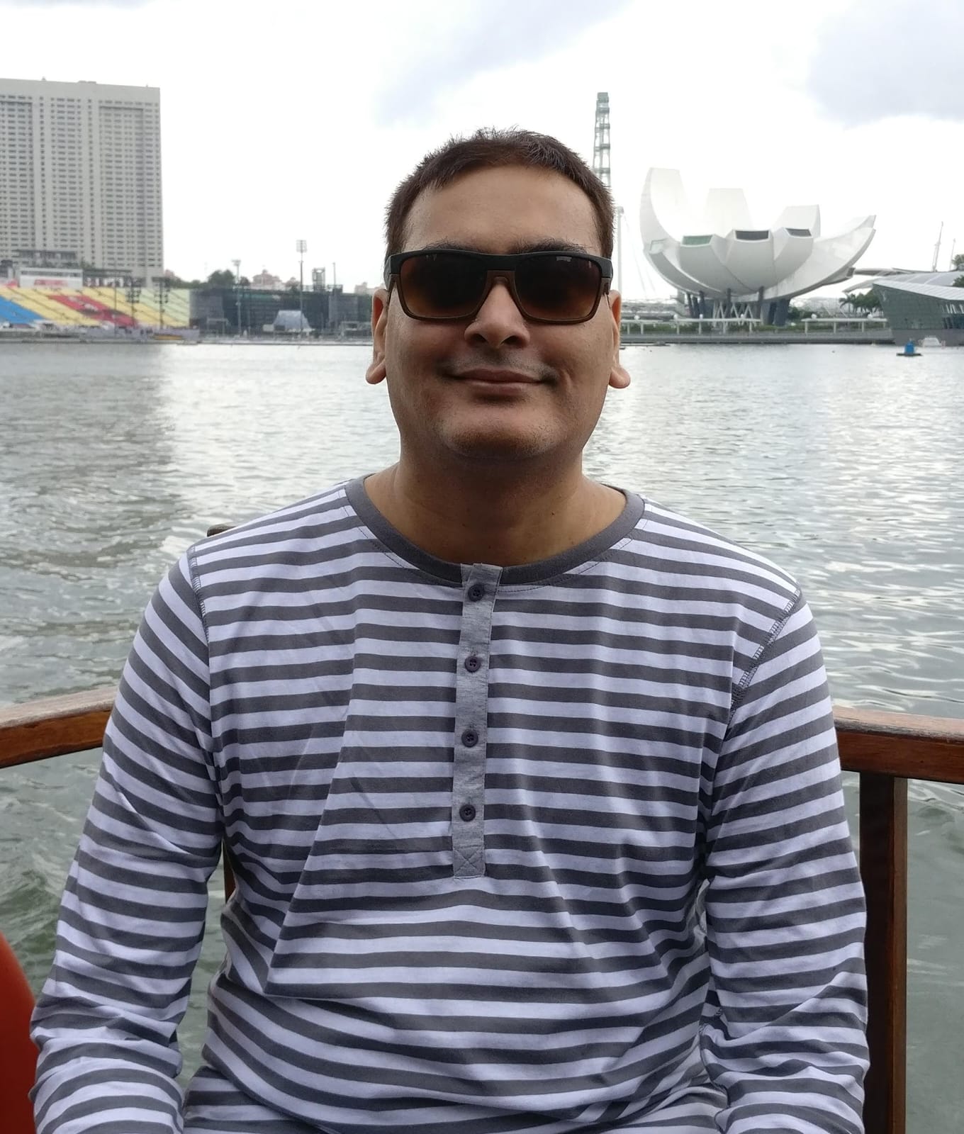 Portrait of Siddharth Kalantri.